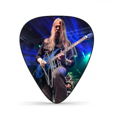XXL Plectrum autographed by Stephan Lill