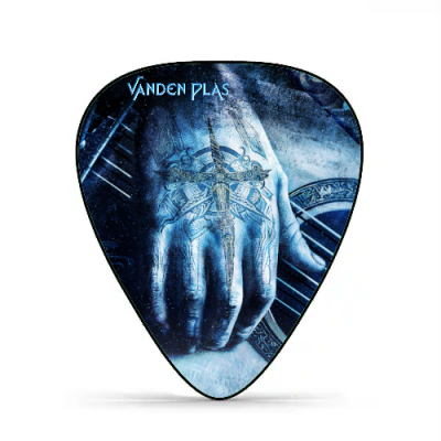 XXL Plectrum autographed by Stephan Lill